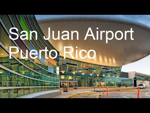 San Juan airport walking tour | Puerto Rico | Luis Muñoz Marín International Airport | SJU