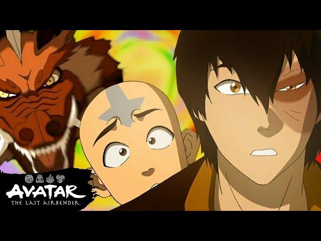 Aang + Zuko Dragon Dance with the Firebending Masters  | Avatar: The Last Airbender