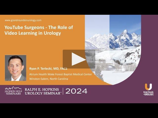 YouTube Surgeons – The Role of Video Learning in Urology