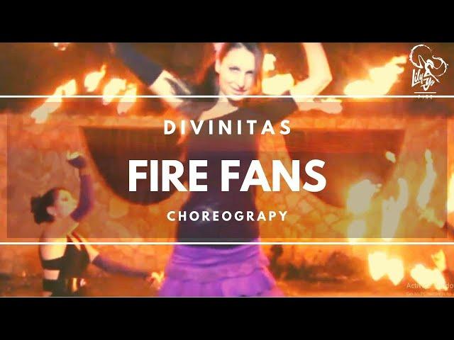 Fire Fan Spinning - Choreography