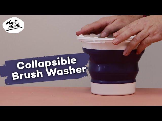 Collapsible Brush Washer Signature Product Demo