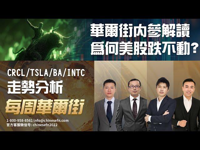 0622【 每周華爾街】華爾街內參解讀為何美股跌不動？CRCL/TSLA/BA/INTC走勢分析