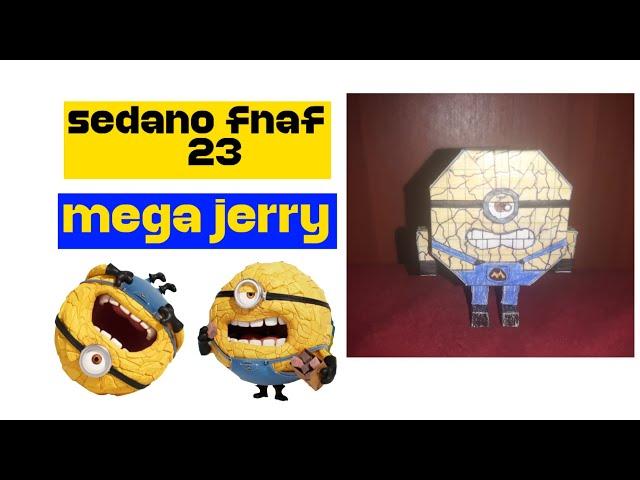 como hacer a mega jerry de papel #papercraft  #minecraft