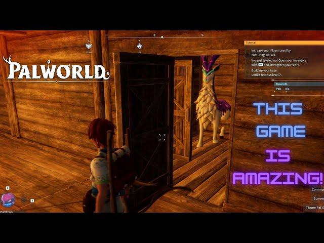 My First Palworld Adventure | Palworld Gameplay