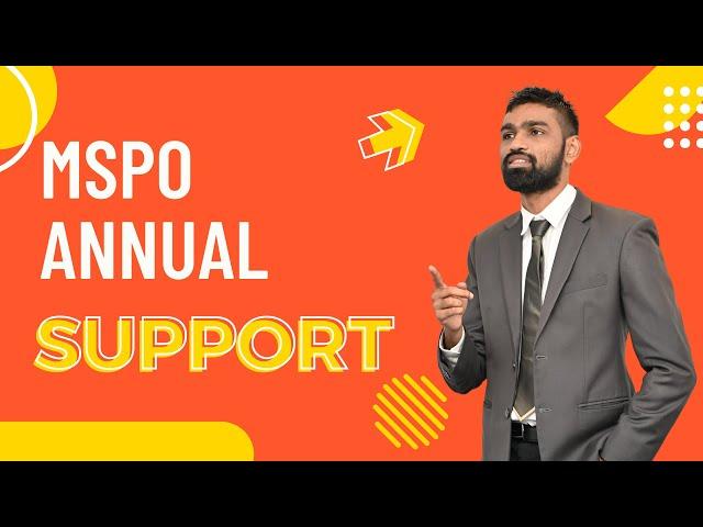 MSPO Annual Support (2022)