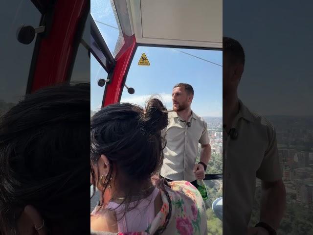 UFC Champion Merab Dvalishvili shows Nina Drama the mountain he trains in to build his cardio! #ufc