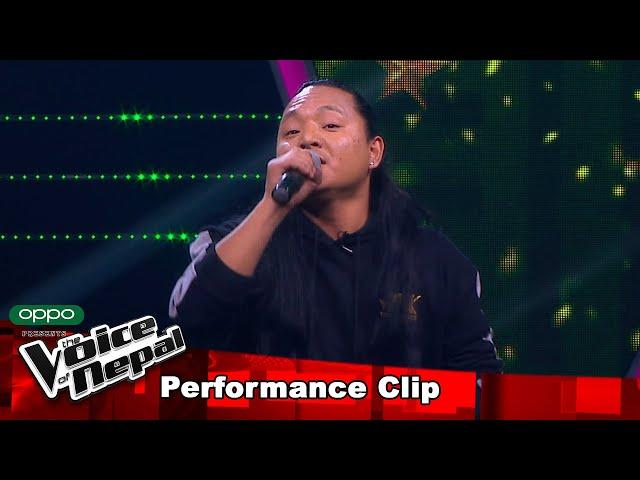 Jenish Rai "Satya Bhanchhu"| Blind Audition Performance | The Voice of Nepal S3