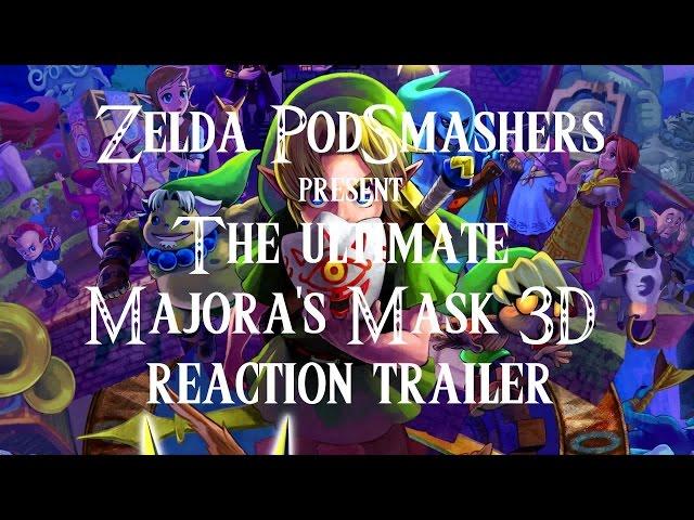 Majora's Mask 3D 15-in-1 Ultimate Reaction Trailer