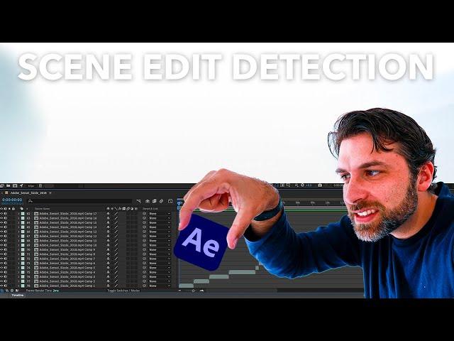 How to Edit Your Video Faster with Adobe After Effects Scene Edit Detection