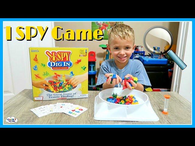 I SPY Dig In Find It Kids Game Review!!