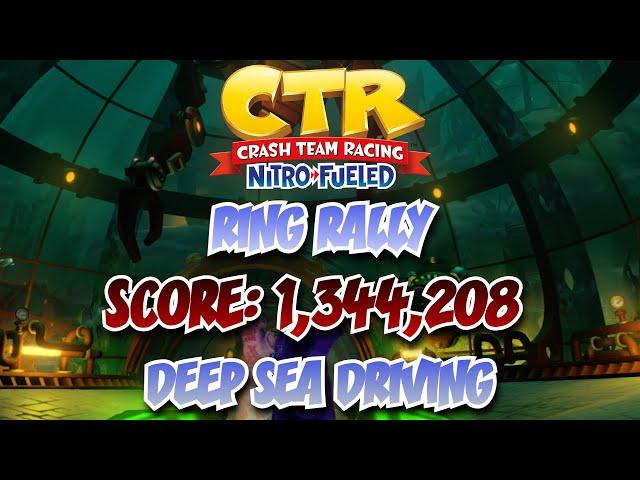 (World Record) Deep Sea Driving Ring Rally 1,344,208 Score