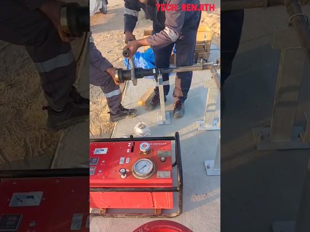 HDPE Manual Butt Fusion welding #hdpe #machine #tech #viral #viralvideo #technology