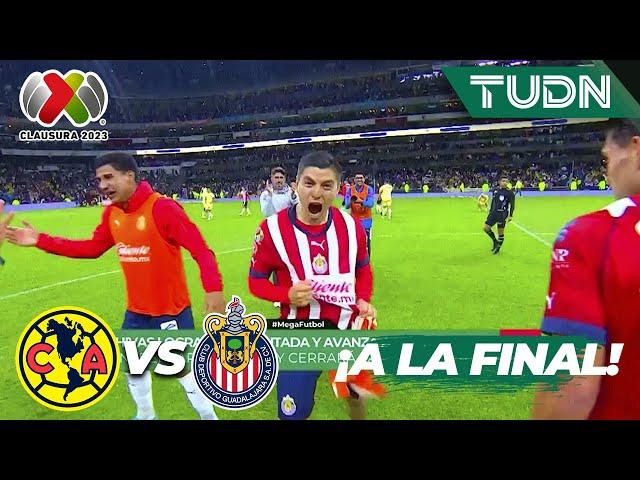 ¡SE ACABÓ! ¡Chivas ELIMINÓ al América! | América 1-3 Chivas | CL2023 - Semis | TUDN