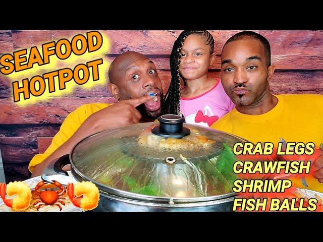  LITTLE LLIPS APPEARANCE  ... SEAFOOD HOTPOT MUKBANG  먹방 W/HUBBY ... EATING SHOW 먹방 ...