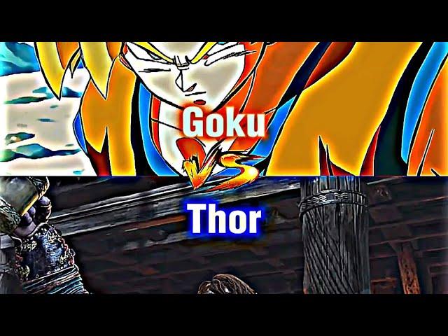 Goku Vs Thor GOW (Mini Breakdown)