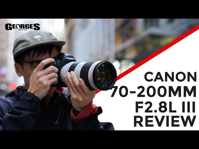 Canon 70-200mm F/2.8 IS III Review by Georges Cameras