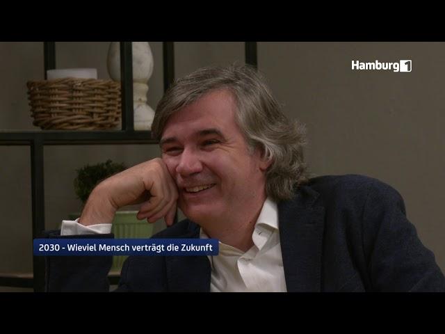 Sven Gabor Janszky  zum Thema Zukunftsbilder im Scherer Daily bei TV Hamburg 1