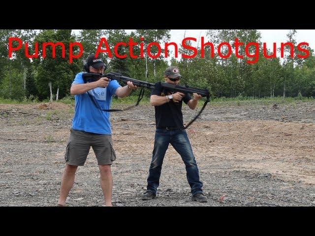 Pump Action Shotgun Canadian style