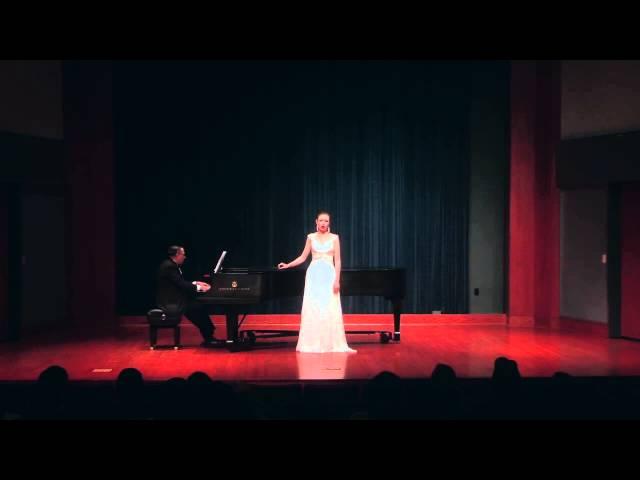 Anne-Marie Campbell sings Faure's "Mandoline"