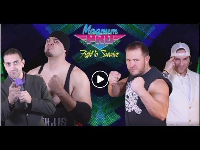MAGNUM Pro Wrestling - Pete Sanctions & Shawn Nautilus vs. Joe Desanti & Ryan Mcgregor