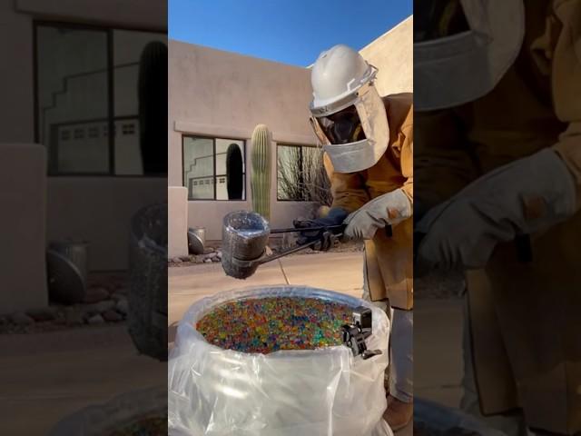 Molten Iron vs. Tiny Balls—INSANE Reaction! 
