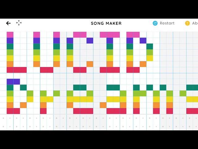 Lucid dreams | Song Maker