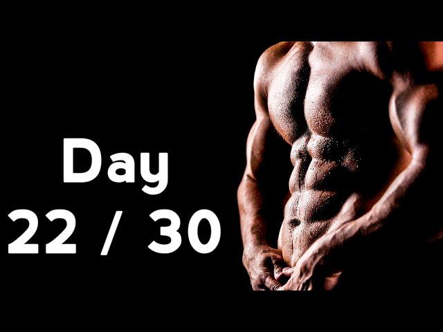 30 Days Six Pack Abs Workout Program Day: 22/30