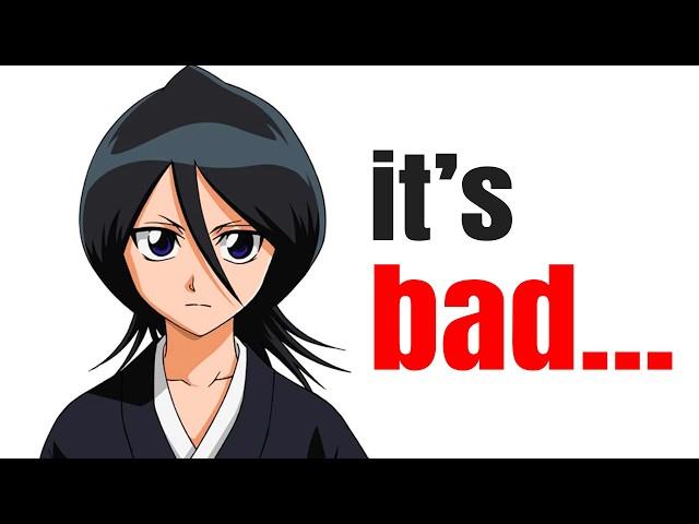 Why MODERN FEMALE Characters are HORRIBLE - Rukia Kuchiki Analysis