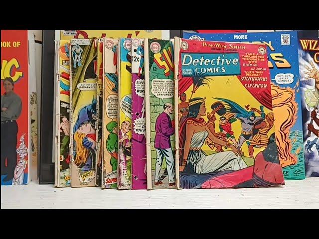 EP 860 DC Comics From the Golden Age to the Bronze; the Bat and the Kryptonian.