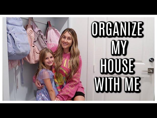 GETTING THINGS DONE AROUND THE HOUSE | CLOSET ORGANIZATION | REFRIGERATOR CLEAN + ORGANIZE + MORE