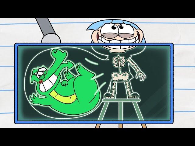 Sneaky Dragon X-Ray! | Cartoons for Kids | Boy & Dragon Compilations