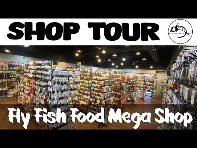 Fly Shop Tour - Fly Fish Food: Did you know we had a fly shop this BIG??