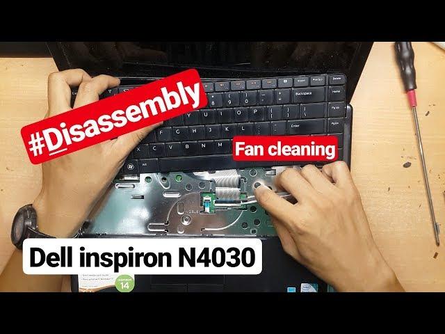 Tutorial bongkar laptop dell inspiron N4030 disassembly & fan cleaning