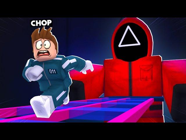 CHOP HELPED ME ESCAPE THE SCARY SQUID GAMES ROBLOX