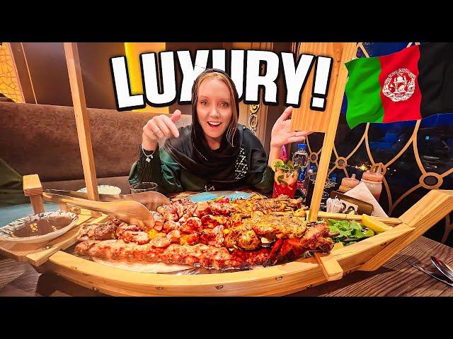 Luxury Dining In Kabul: Unbelievable Experience At Ziyafat Restaurant | Carrie Patsalis