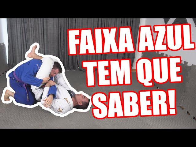 TÉCNICAS QUE TODO FAIXA AZUL DE JIU JITSU DEVERIA SABER