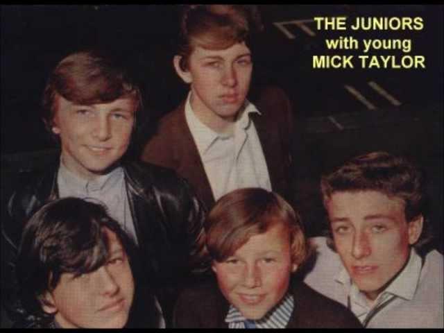 The Juniors feat  Mick Taylor   There`s A Pretty Girl A side Columbia DB 7339   1964