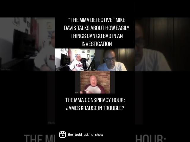 “MMA Detective” Mike Davis tells a story about a fighter with fake bloodwork