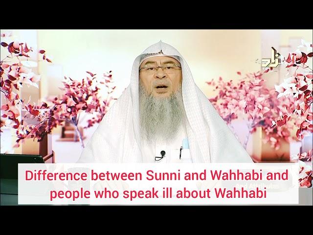 Difference between Sunni & Wahabi and people who speak ill about Wahabis - Assim al hakeem