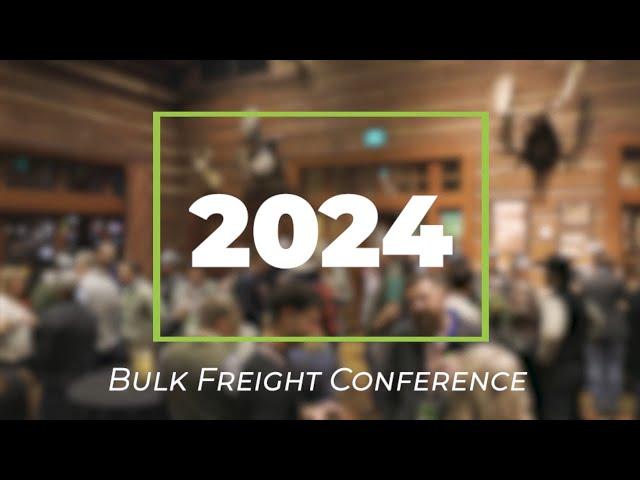 The 2024 Bulk Freight Conference: April 24-26