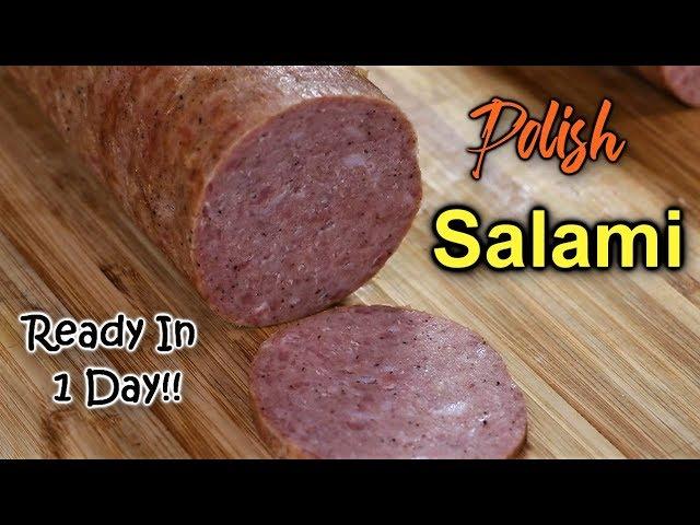 Polish Salami Sausage (Ready in Just 24 Hours)