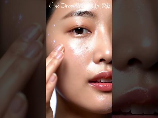 One Drop GLOW UP!  Instant Hydration Secret #Shorts