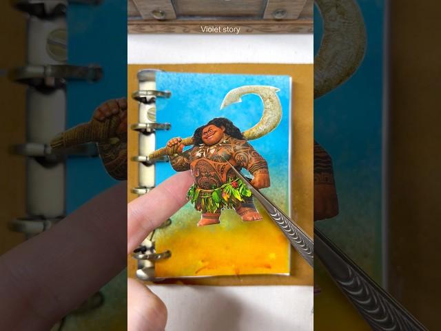 Scrapbooking 다꾸 | Moana 2 Maui 모아나 2 마우이 | Journaling