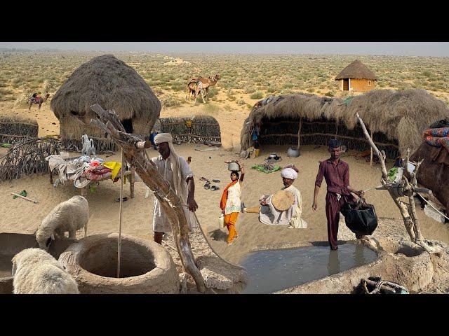 Traditional Desert Village Life Near India Pakistan border | Cooking traditional food | old culture