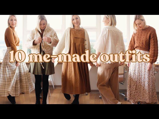 10 Me-Made Outfits (That You Can Sew Too! ) | WINTER SEWING INSPIRATION