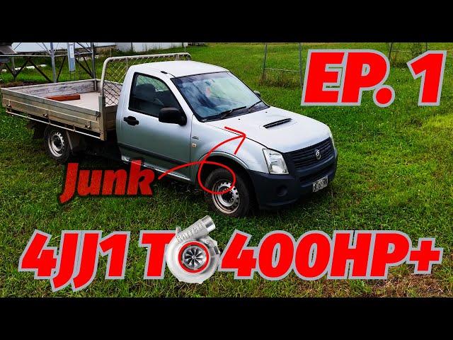 JUNKyard 4JJ1 from Stock to OVER 400hp+ - What Fails First? Turbo Diesel Disaster!