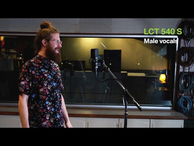 LCT 540 S - Male vocals - Sound samples by LEWITT