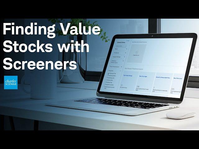 Finding Value Stocks Using the Stock Screener