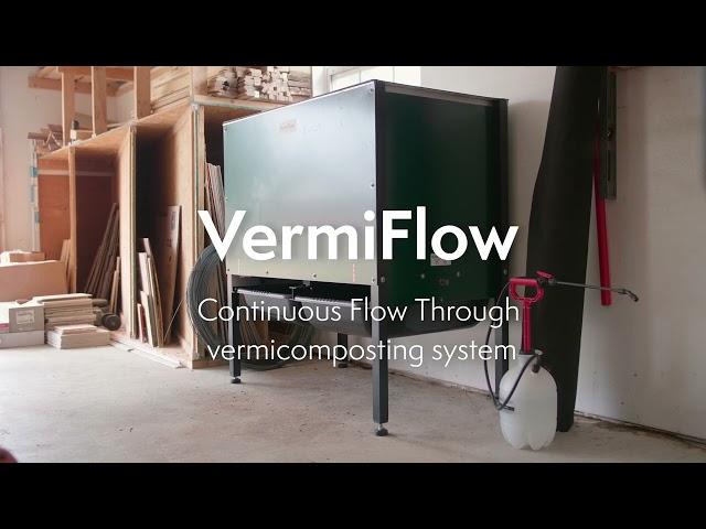 VermiFlow Continuous Flow Through Vermicomposting System