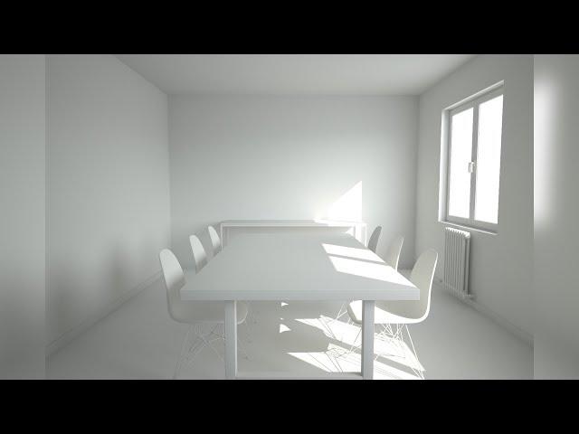 Tutorial No.75 : VRAYforC4D 3.4 Free Lighting Course | Interior Lighting | (Part  2 of 8 )
